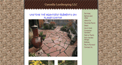 Desktop Screenshot of cascadialandscape.com